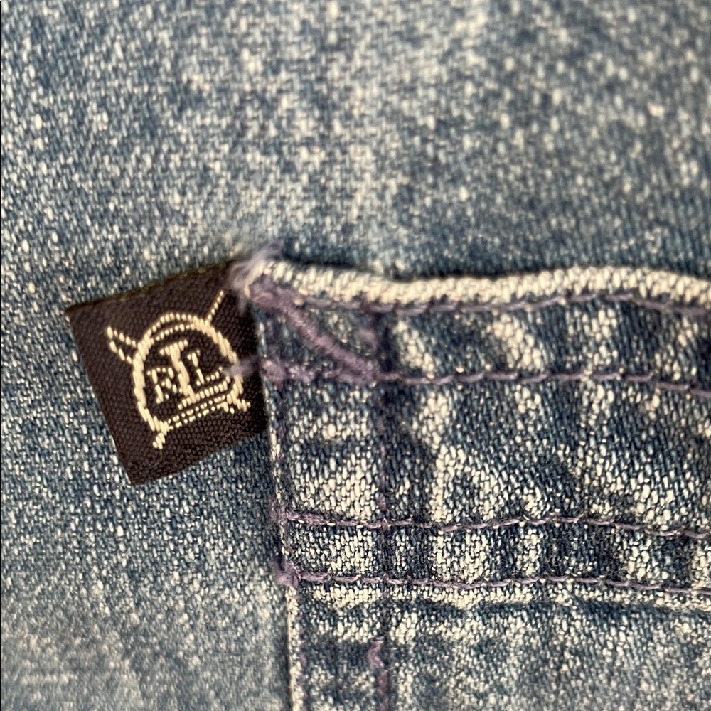Ralph Lauren Classic Denim Maxi Size M - Picture 8 of 11